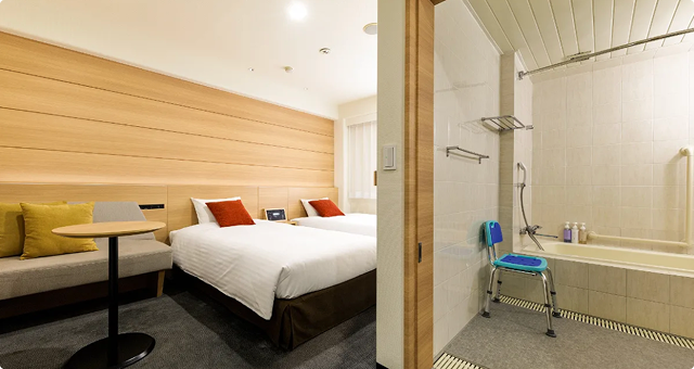 ユニバーサルツインルーム